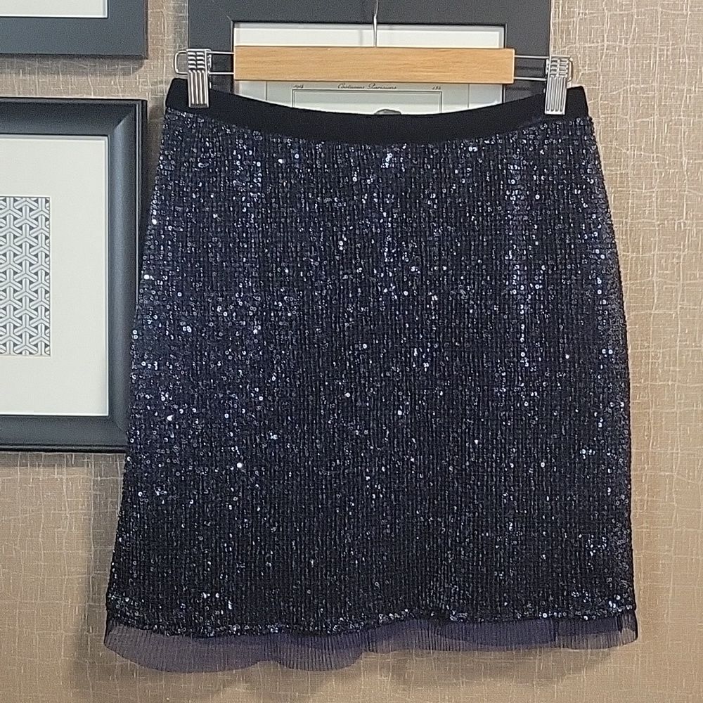 Free People Wild Child Sequin Mini Skirt - Picture 3 of 11